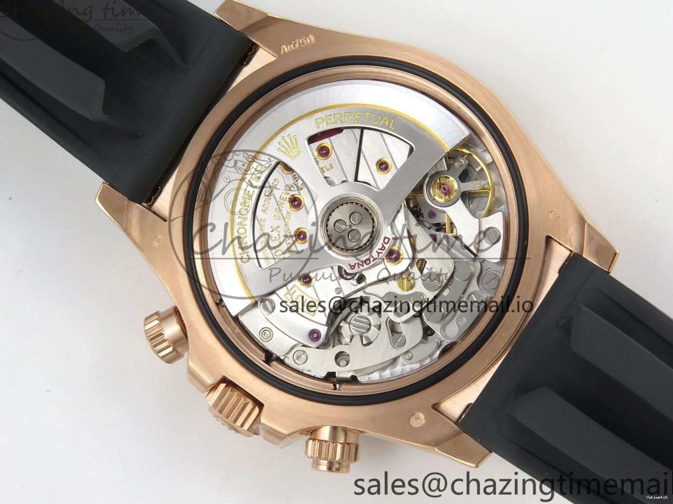 RG Oysterflex Edition 126515 VSF Daytona on 1:1 VS4131 (Weighted) Strap Dial Black V2 Best 0120